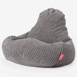 Ultra Lux Gaming Sitzsack - Cord Graphitgrau