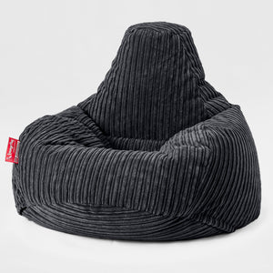 Tropfen Sitzsack - Cord Schwarz