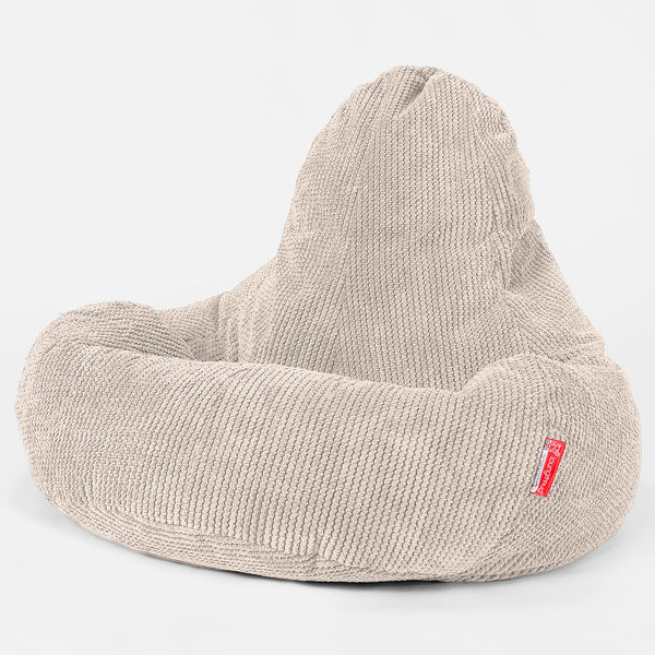 Ultra Lux Gaming Sitzsack - Pom-Pom Creme 01