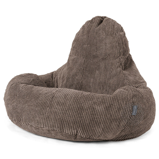 Ultra Lux Gaming Sitzsack - Pom-Pom Schoko 01