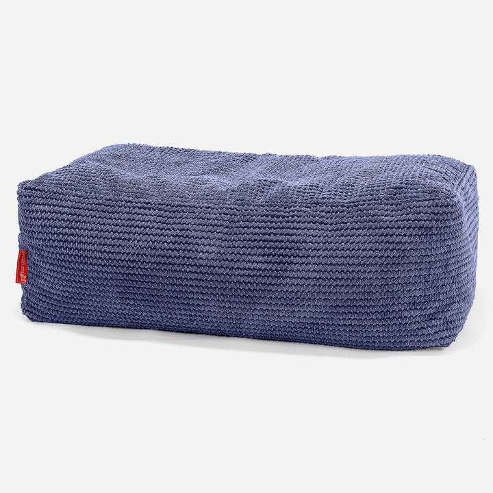 CloudSac 100 Memory-Schaum Fußhocker - Pom-Pom Lila 01