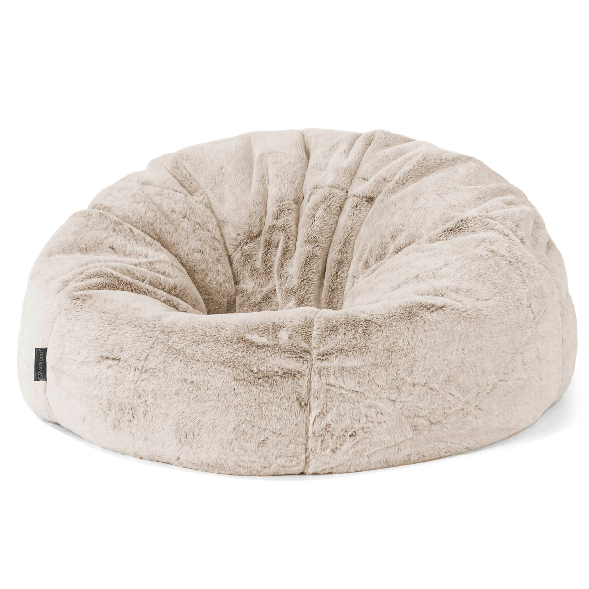 Bubble Sitzsack Sofa - Kaninchen Kunstfell Goldbraun main image 1
