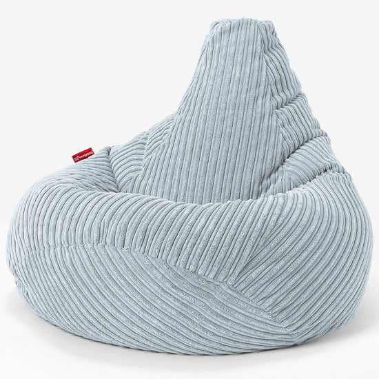Kinder Gaming Sitzsack 6-14 Jahre - Cord Baby Blau 02