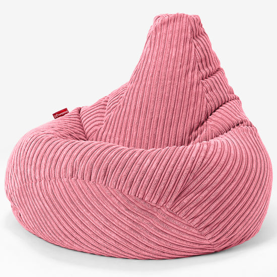 Kinder Gaming Sitzsack 6-14 Jahre - Cord Koralle 02