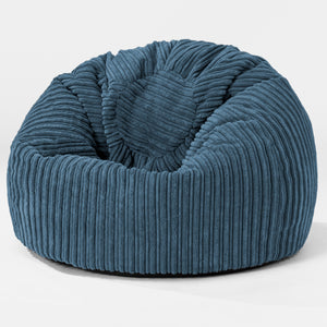 Klassicher Kindersessel Sitzsack 1-5 jahren - Cord Marineblau