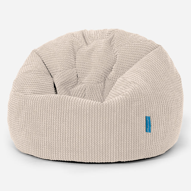 Klassicher Kindersessel Sitzsack 1-5 jahren - Pom-Pom Creme_01