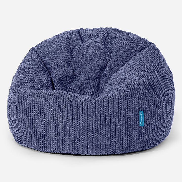 Klassicher Kindersessel Sitzsack 1-5 jahren - Pom-Pom Lila_01