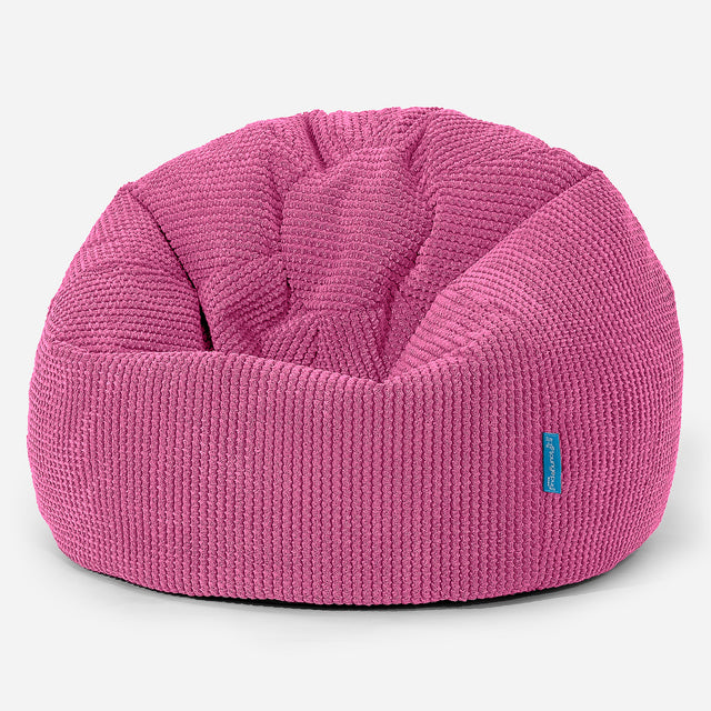 Klassicher Kindersessel Sitzsack 1-5 jahren - Pom-Pom Pink_01