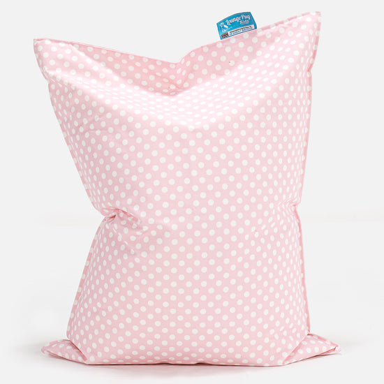 Kinder Sitzkissen - Druck Pink Getupft 01