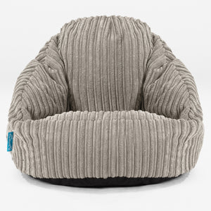 Bubble Kinder-Sitzsack Sessel 1-3 jahren - Cord Nerzfarben