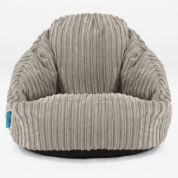 Bubble Kinder-Sitzsack Sessel 1-3 jahren - Cord Nerzfarben_01