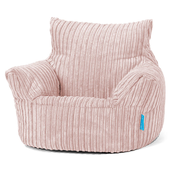 Klein Kindersessel Sitzsack 1-3 jahren - Cord Rosa_01