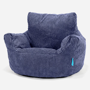 Klein Kindersessel Sitzsack 1-3 jahren - Pom-Pom Lila