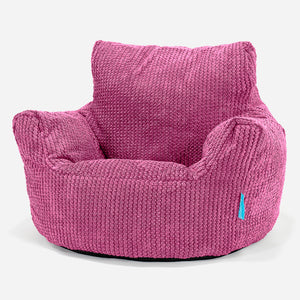 Klein Kindersessel Sitzsack 1-3 jahren - Pom-Pom Pink