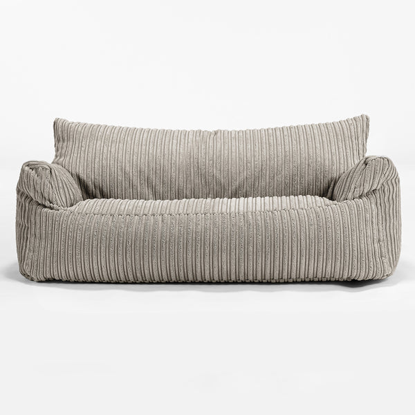 Josephine Sitzsack Sofa für Kinder 1-5 Jahre - Cord Nerzfarben_01