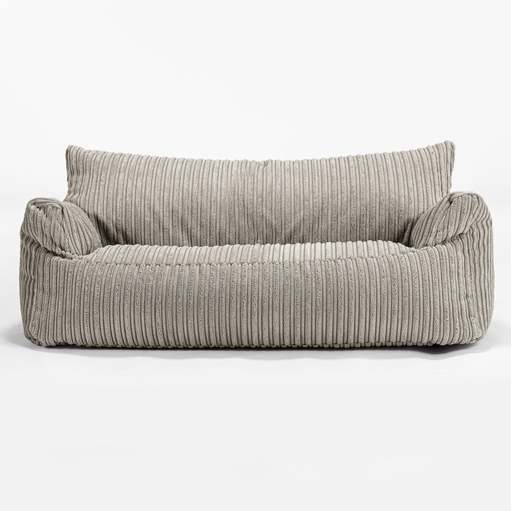 Josephine Sitzsack Sofa für Kinder 1-5 Jahre - Cord Nerzfarben_01