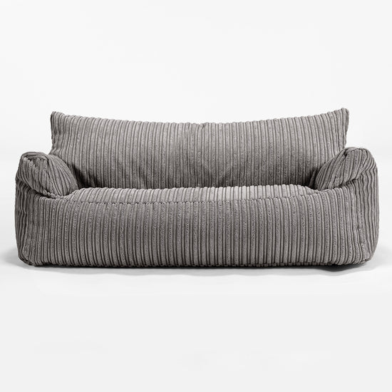 Josephine Sitzsack Sofa für Kinder 1-5 Jahre - Cord Graphitgrau_01