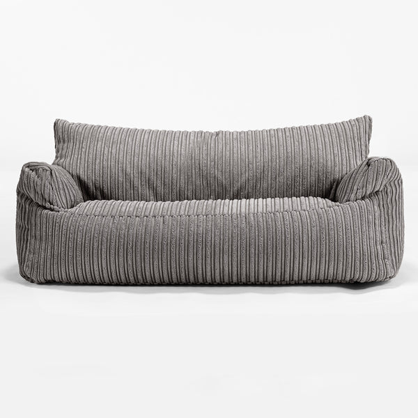 Josephine Sitzsack Sofa für Kinder 1-5 Jahre - Cord Graphitgrau_01