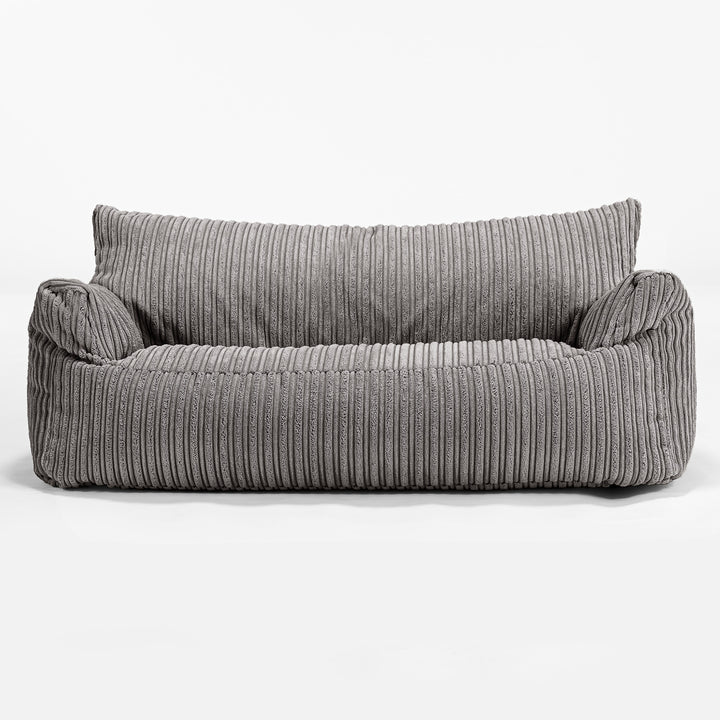 Josephine Sitzsack Sofa für Kinder 1-5 Jahre - Cord Graphitgrau_01