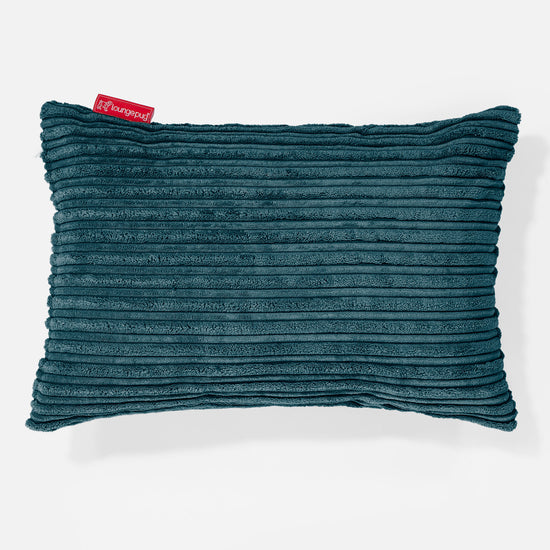Kissen 35 x 50cm - Cord Blaugrün 01