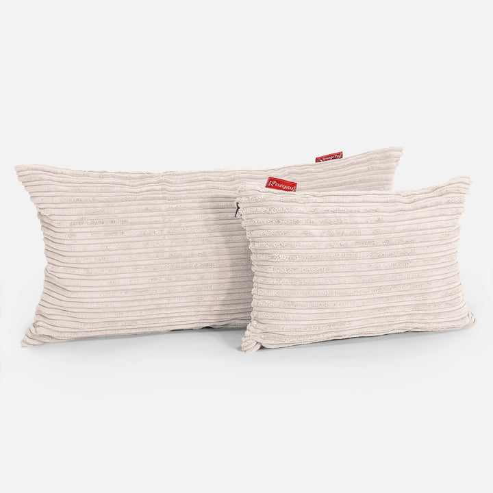Kissen 35 x 50cm - Cord Creme 03