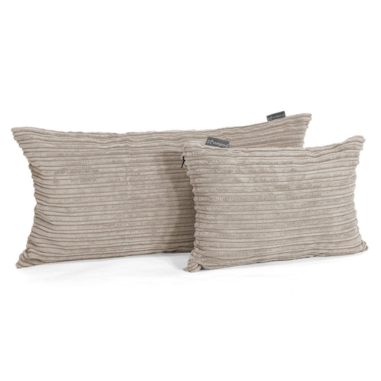Kissen 35 x 50cm - Cord Nerzfarben 03