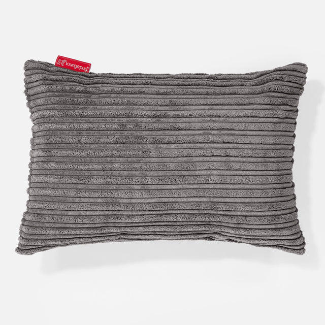 Kissen 35 x 50cm - Cord Schiefergrau 01