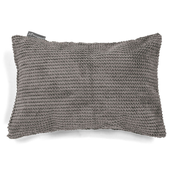 Kissen 35 x 50cm - Pom-Pom Anthrazit 01