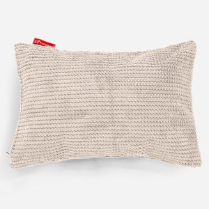 Dekokissen / Sofa Kissenbezug 35 x 50cm - Pom-Pom Creme