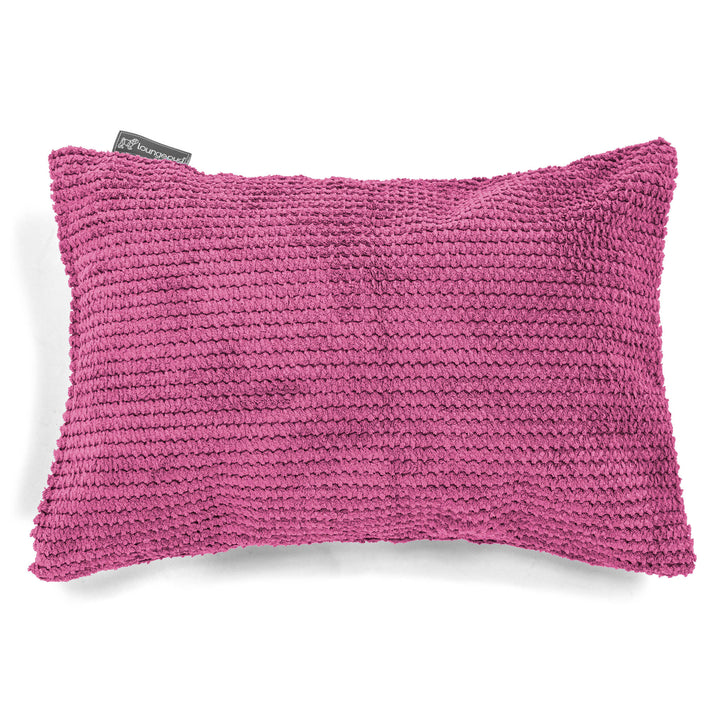 Lounge Pug Kissen 35 x 50cm Waffle Cord Pink Zierkissen Sofakissen Dekokissen– Big Bertha Original Switzerland