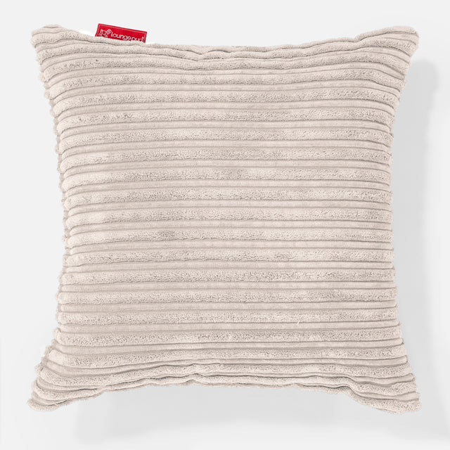 Kissen 47 x 47cm - Cord Creme 01