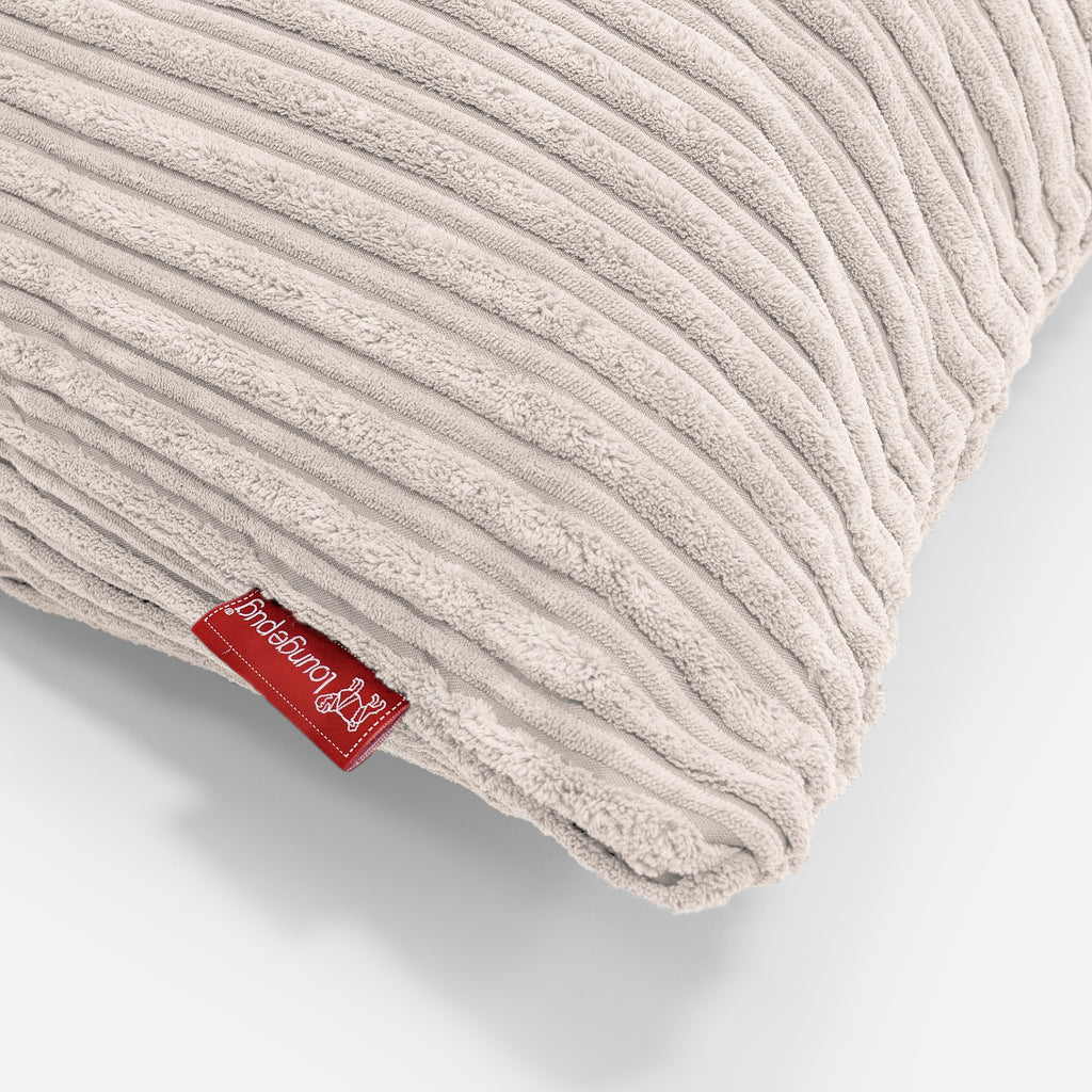 Kissen 47 x 47cm - Cord Creme 03