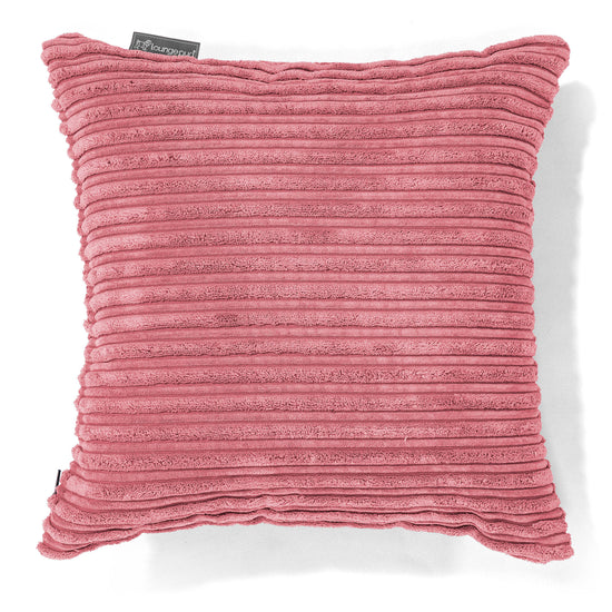 Kissen 47 x 47cm - Cord Koralle 01
