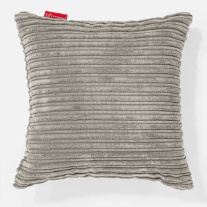 Dekokissen / Sofa Kissenbezug 47 x 47cm - Cord Nerzfarben