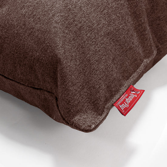 Kissen 47 x 47cm - Interalli Wolle Braun 02