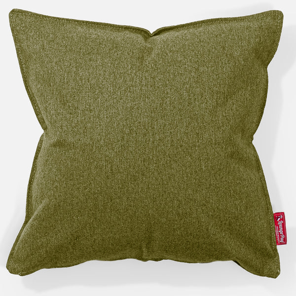 Kissen 47 x 47cm - Interalli Wolle Hellgrün 01