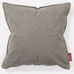 Dekokissen / Sofa Kissenbezug 47 x 47cm - Interalli Wolle Silber