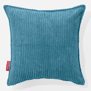 Dekokissen / Sofa Kissenbezug 47 x 47cm - Pom-Pom Türkis