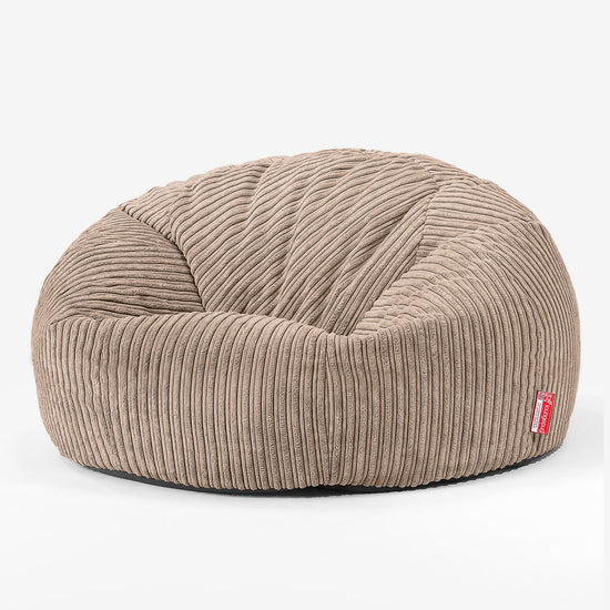 Kinder Sitzsack Sofa 6-14 Jahre - Cord Sand 02