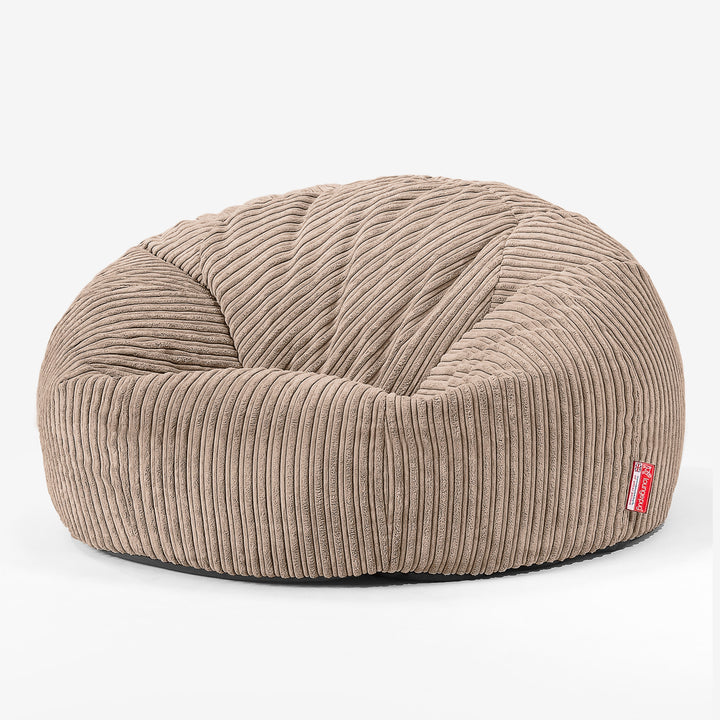 Kinder Sitzsack Sofa 6-14 Jahre - Cord Sand 02