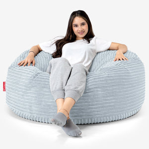 Mammoth Sofa Sitzsack XXL - Cord Baby Blau