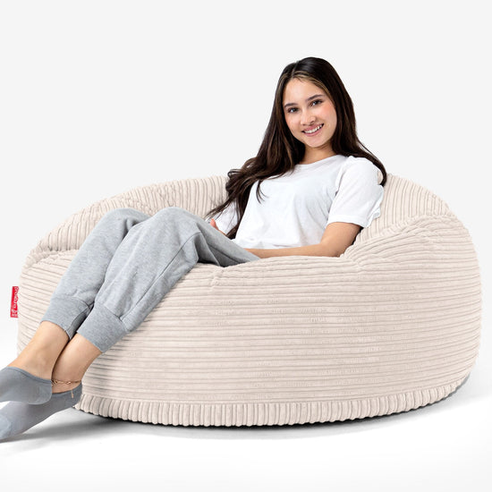Mammoth Sofa Sitzsack XXL - Cord Creme 04