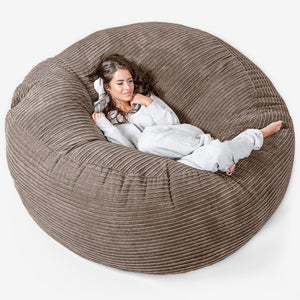 Mega-Mammoth Sofa Sitzsack XXL - Cord Mocca