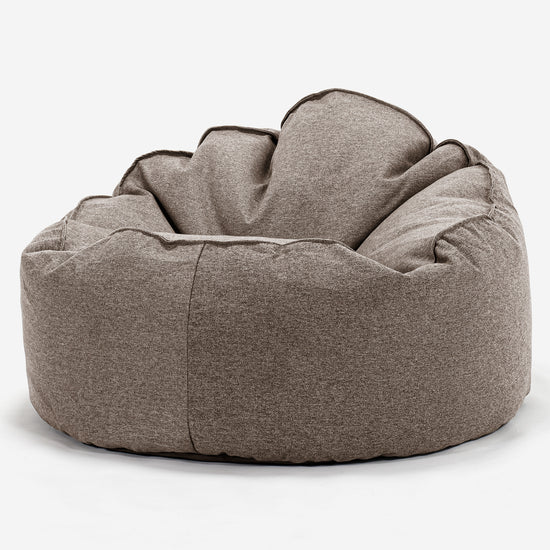 Archi Sitzsack - Interalli Wolle Biscuit 01