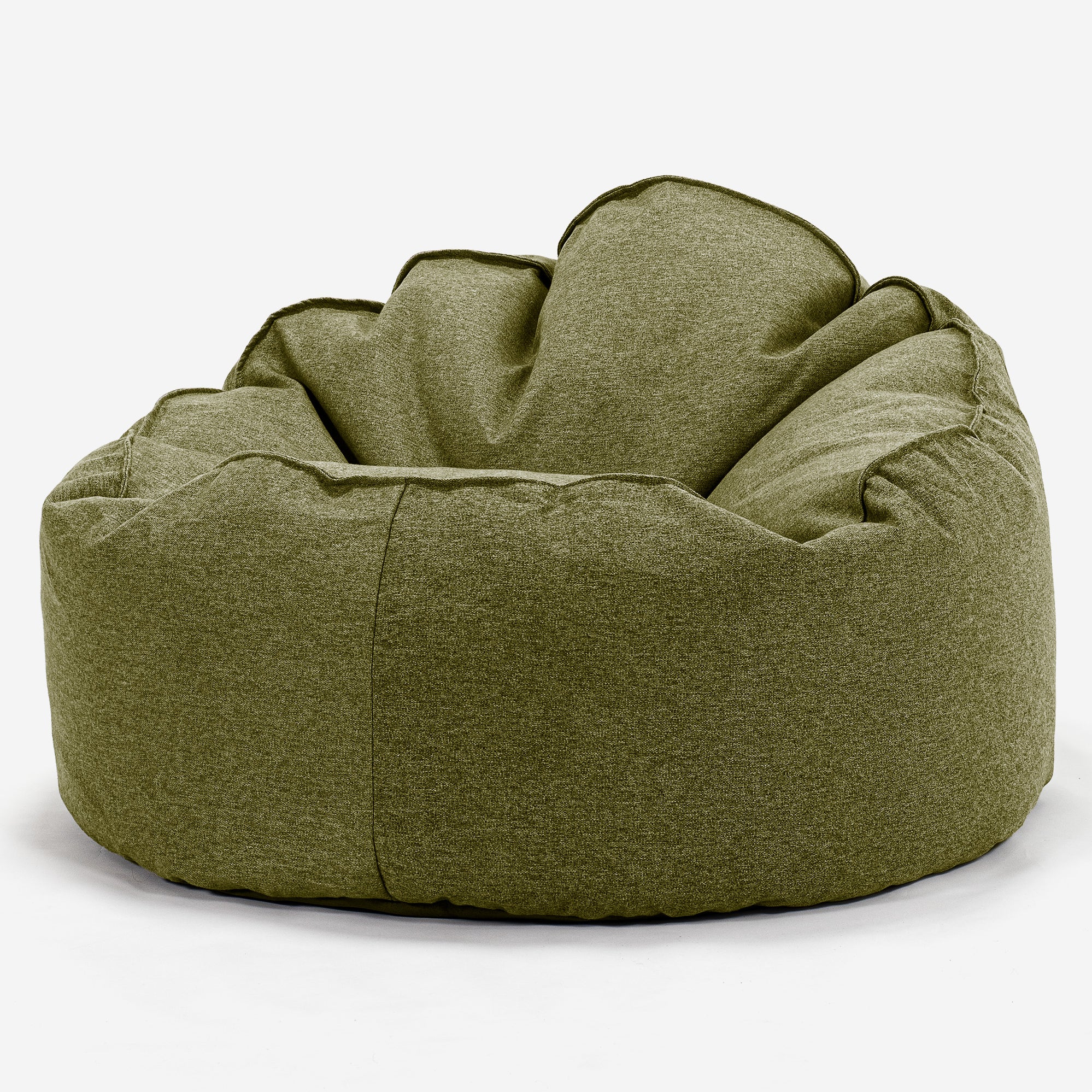 Lounge Pug, MiniMammoth Sitzsack, Sessel, Samt Pink Big Bertha