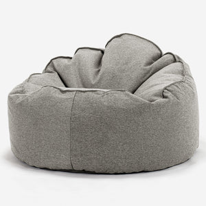 Archi Sitzsack - Interalli Wolle Silber