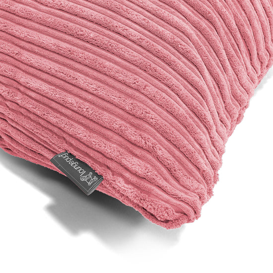 Nackenrolle Kissen 20 x 55cm - Cord Koralle 03