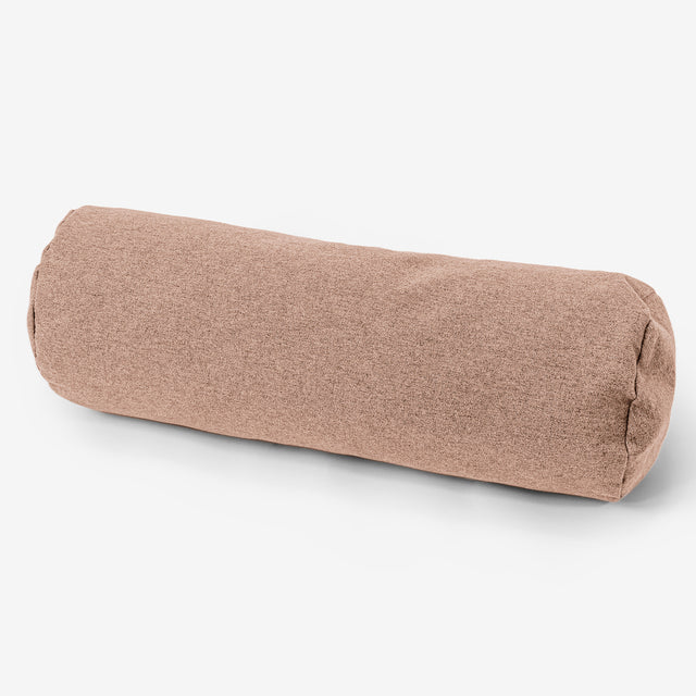 Nackenrolle Kissen 20 x 55cm - Interalli Wolle Sand 01