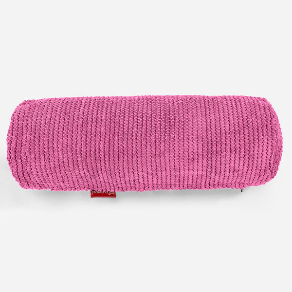 Nackenrolle Kissen 20 x 55cm - Pom-Pom Pink 01