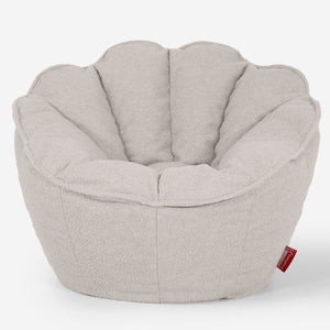 Natalia Sacco Sitzsack Stuhl - Bouclé Elfenbein